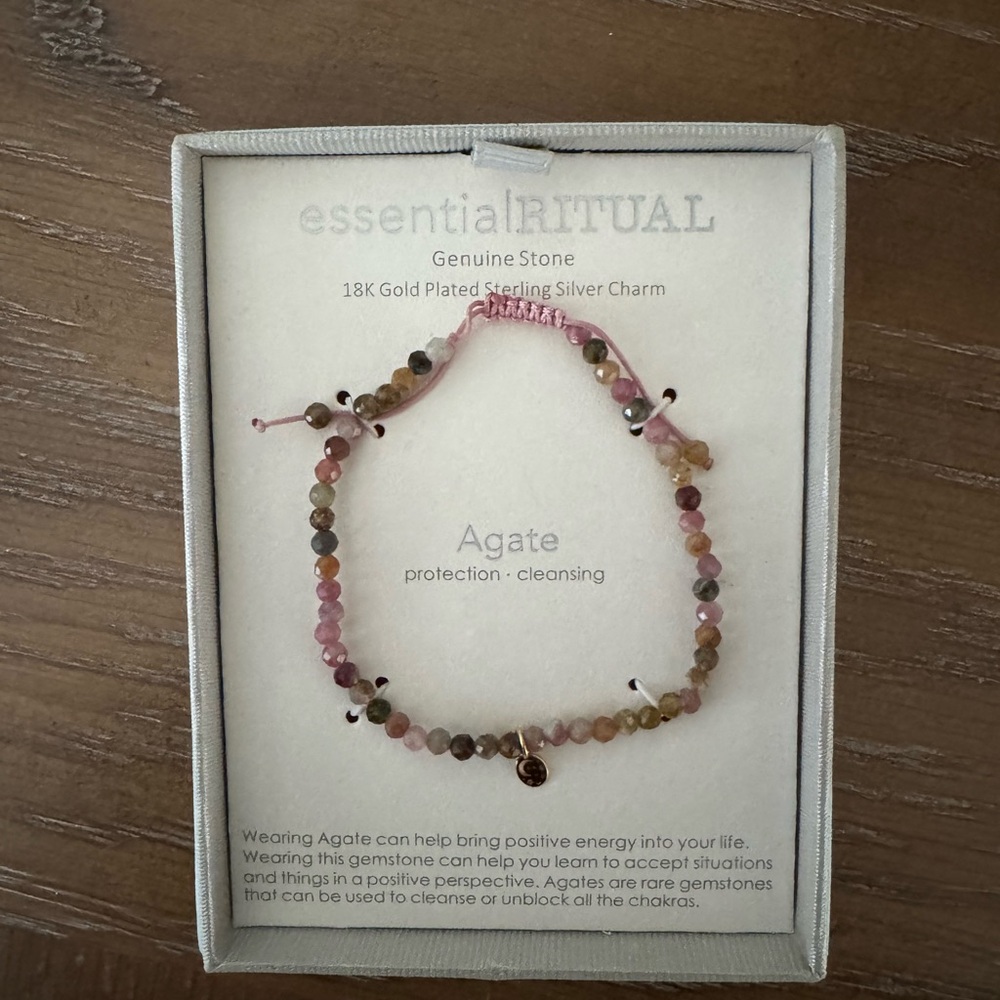 Agate bracelet
